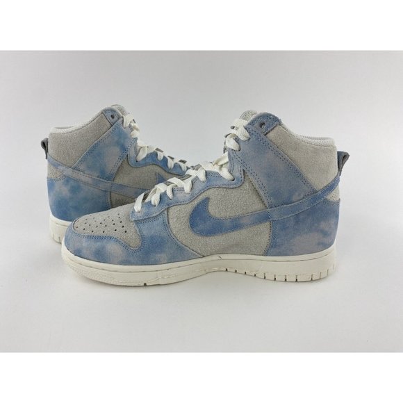 Nike Dunk High SE Clouds Women's Sneakers Shoes Blue White FD0882-400 - Picture 12 of 12